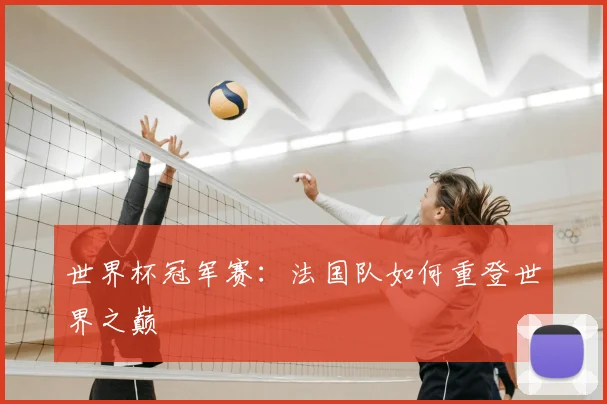 世界杯冠军赛:法国队如何重登世界之巅