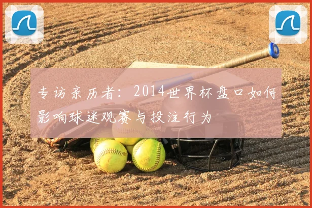 专访亲历者:2014世界杯盘口如何影响球迷观赛与投注行为