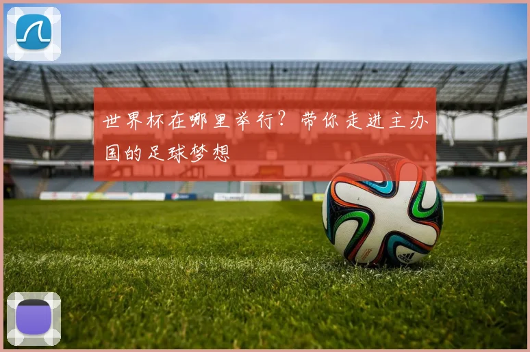 世界杯在哪里举行？带你走进主办国的足球梦想